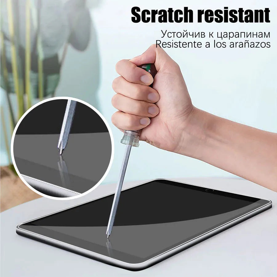 2pcs Clear Tempered Glass For Ipad 9 8 7 6 5 9th Generation 8th 7th 6th Screen Protector For Ipad Pro 11 10.5 9.7 Air 5 4 Mini 6