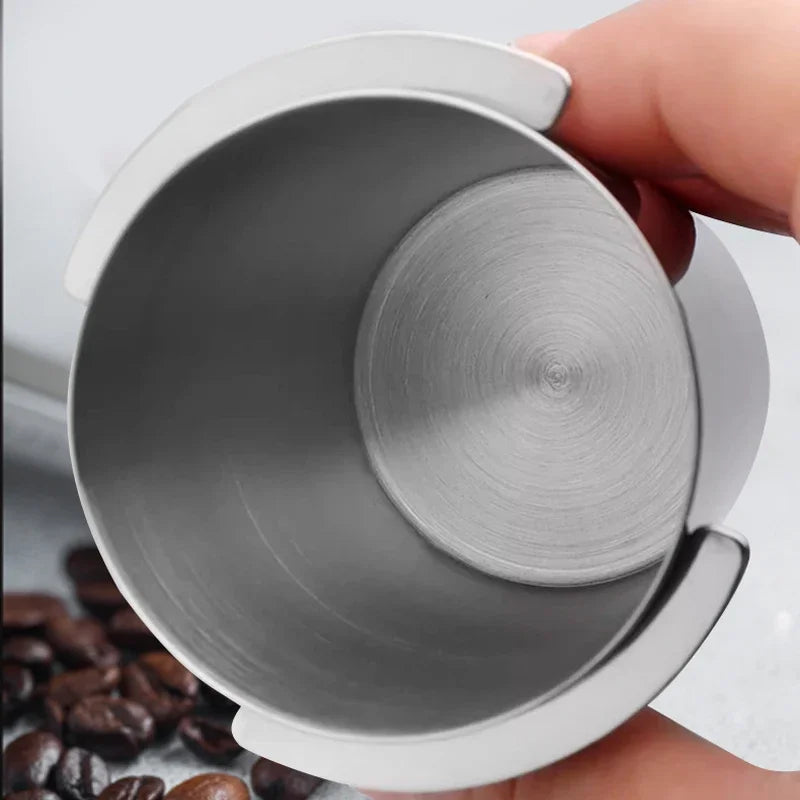 Coffee Dosing Cup Stainless Steel Replacement Cafe Barista Tool Espresso Machine Accessories Coffee Bean Measuring Reusable Cups