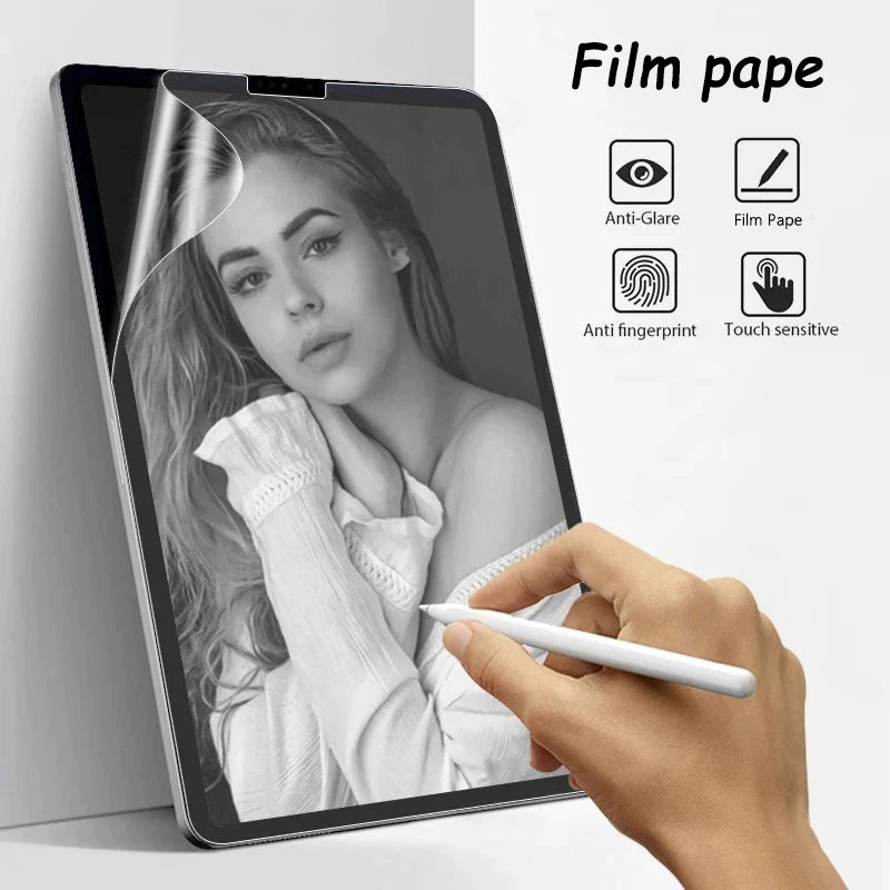 Matte PET Painting Paper Screen Protector For Apple iPad Pro 10th Pro 11 2022 Mini 6 Air 5 4 3 2 Pro 9.7 iPad 10.2 7th 8th 9th