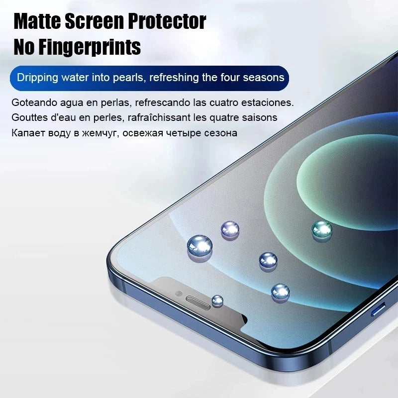 3Pcs Matte Hydrogel Film for IPhone 14 11 12 13 Pro Max Mini Screen Protector for IPhone XS MAX X XR 6 6S 7 8 Plus SE Not Glass