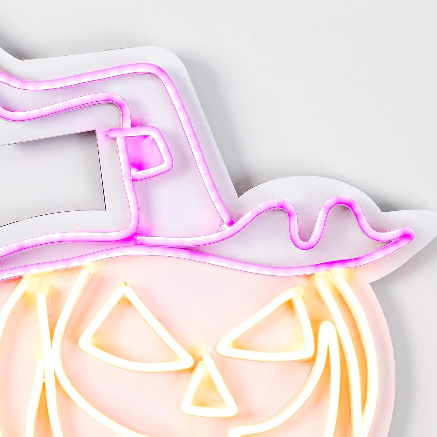 Halloween Pumpkin Neon Sign Decorations Neon Led Lighted Signage for Outdoor ,Garden and Indoor Neon Sign Wall , Party,Gifting,