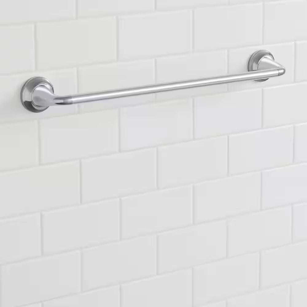 Constructor 18 In. Towel Bar in Chrome