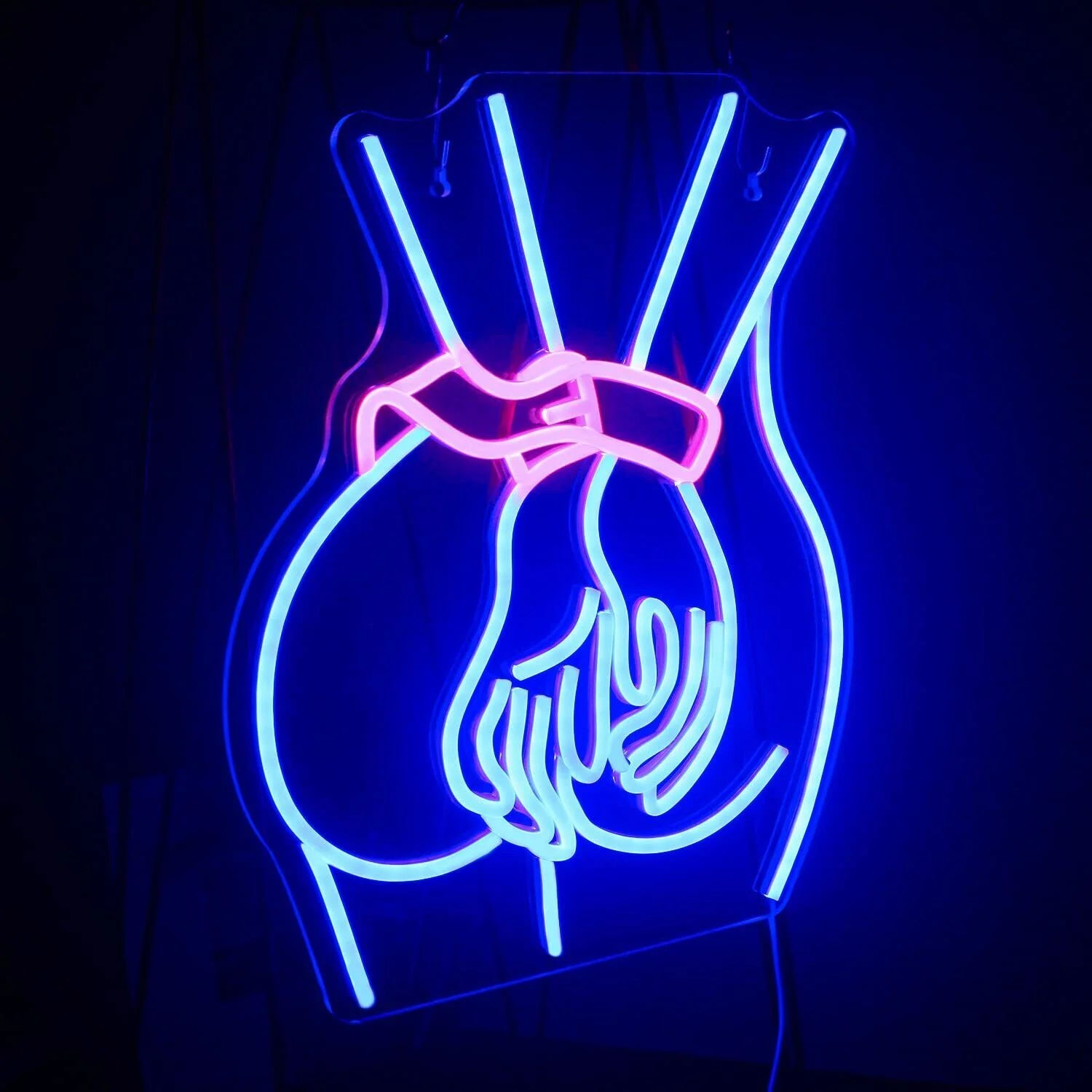 Custom Girl Hands Sexy LED Neon Sign Light Gift Art Room Bar Party Decoration