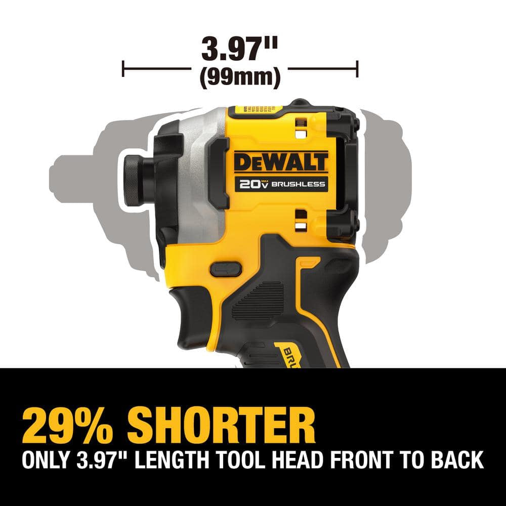 ATOMIC 20V MAX Cordless Brushless Compact 1/4 In. Impact Driver (Tool Only)