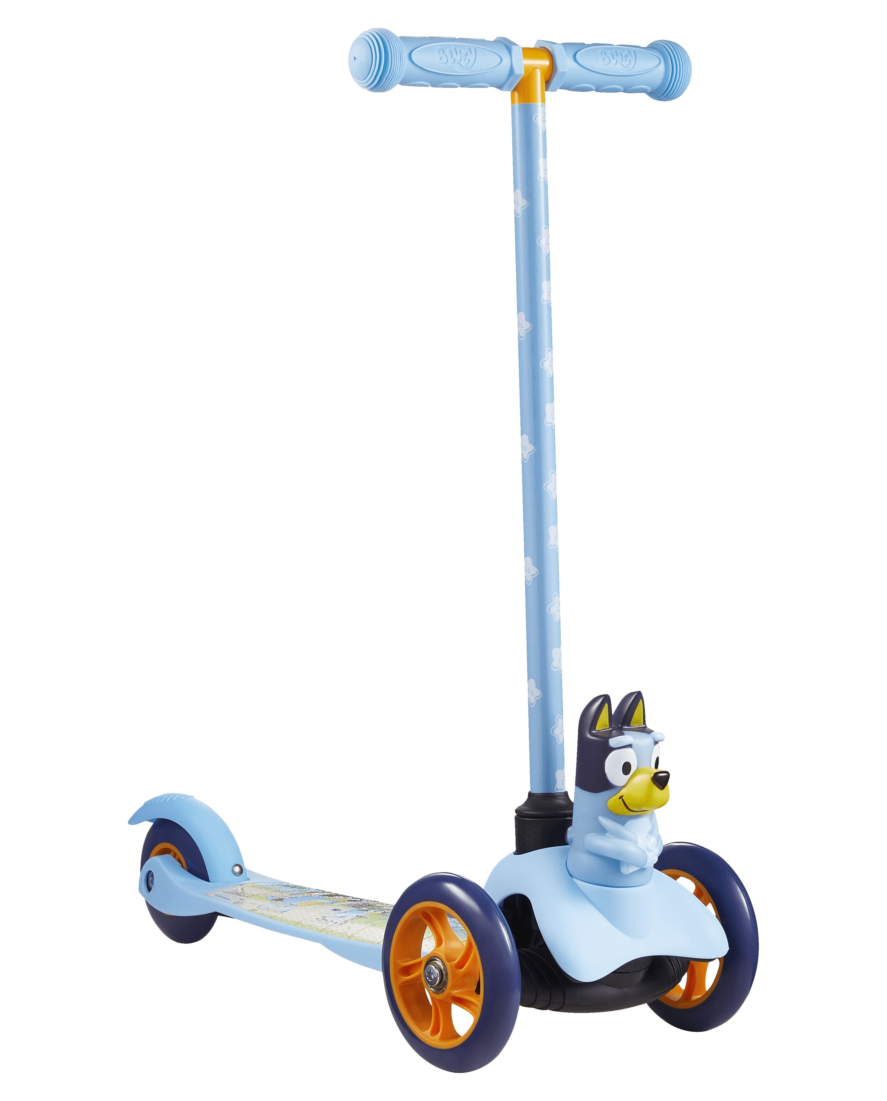 Ride-N-Glide Buddies 3D Toddler Scooter, 3 Wheel Scooter for Kids Ages 3+