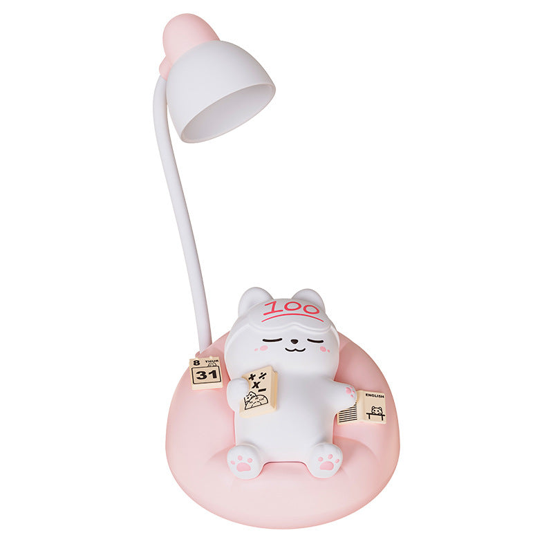 Creative Sleeping Cat Small Night Lamp Night Charging Pat Lamp