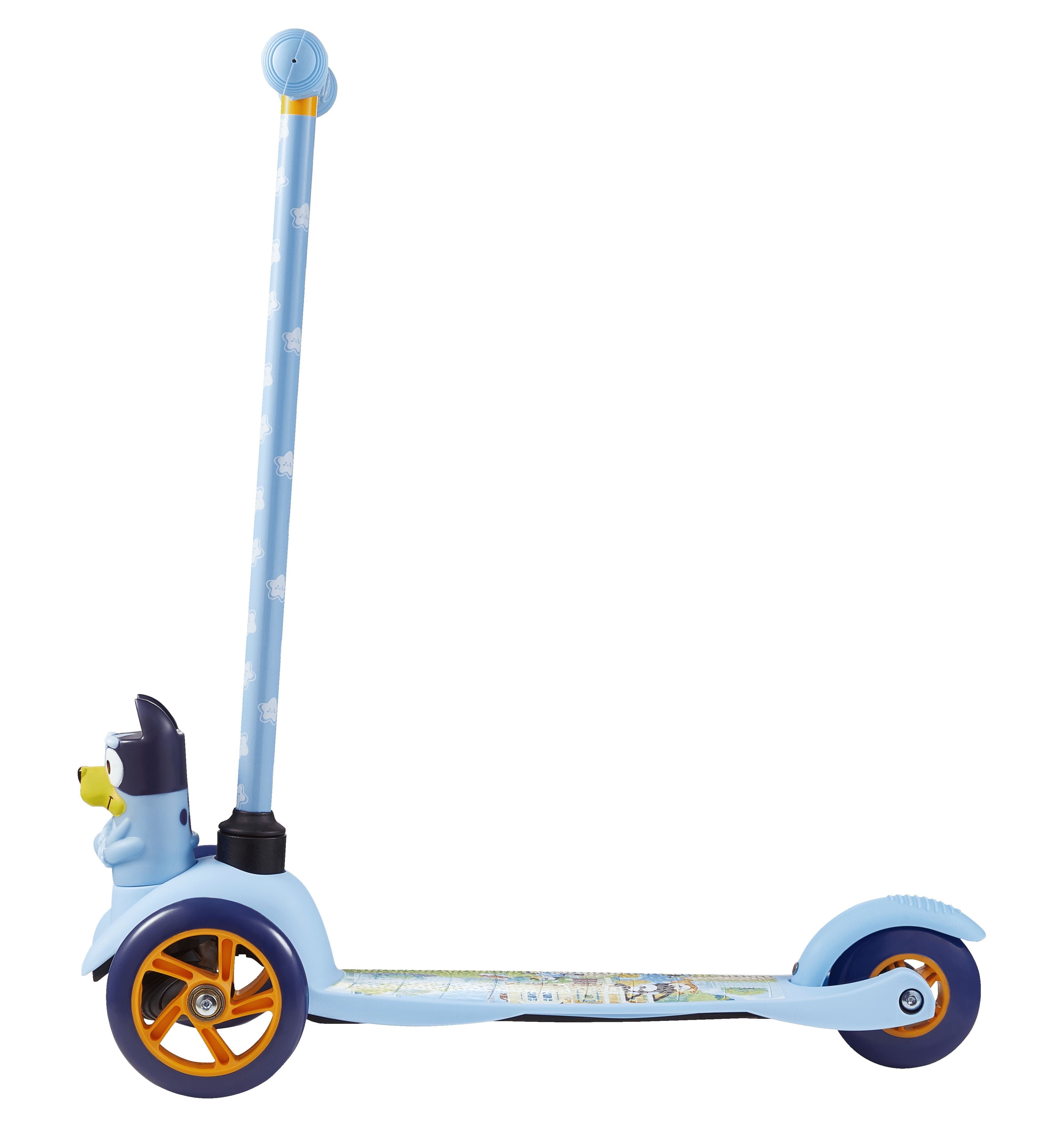 Ride-N-Glide Buddies 3D Toddler Scooter, 3 Wheel Scooter for Kids Ages 3+