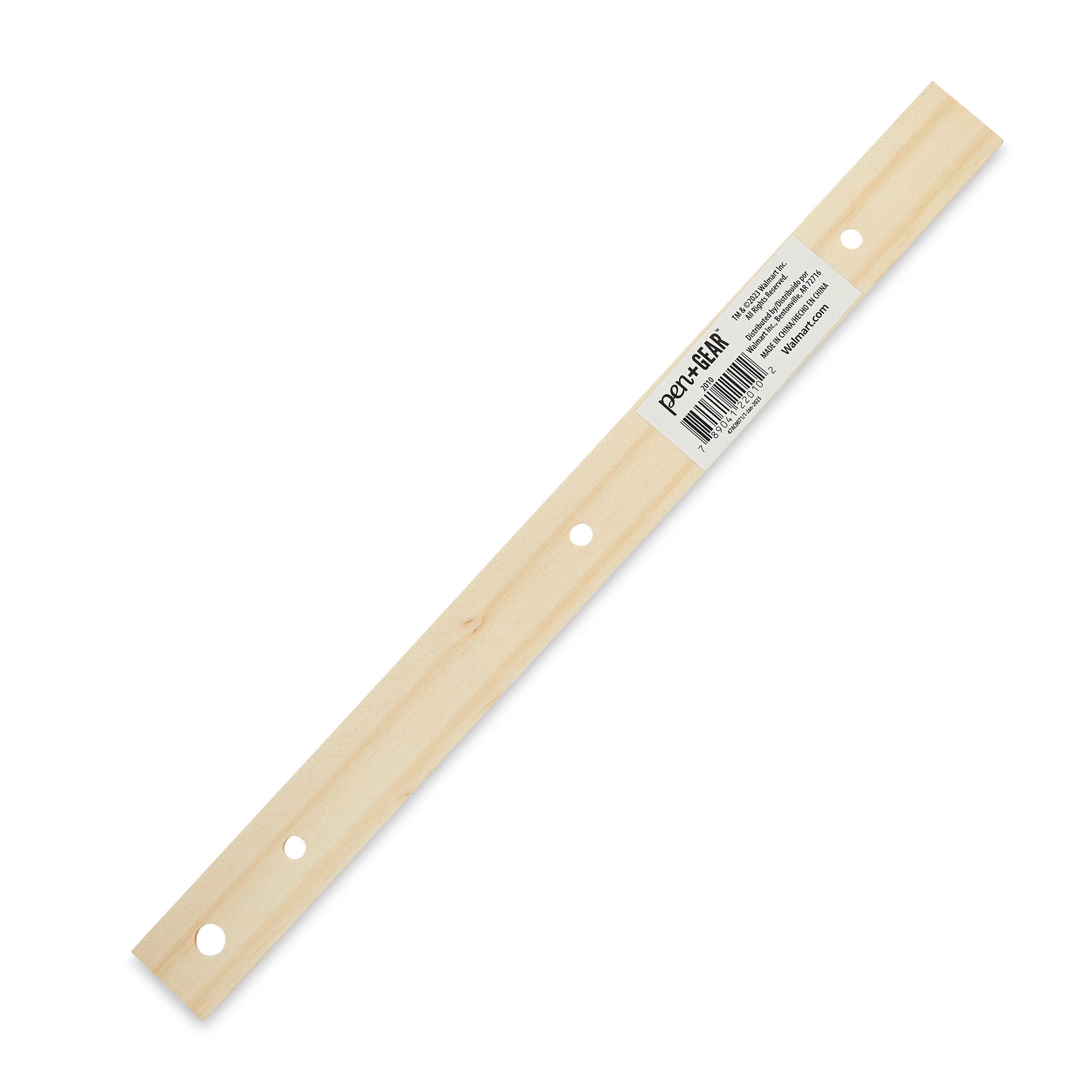 12" Wood Ruler (0.05Lb)