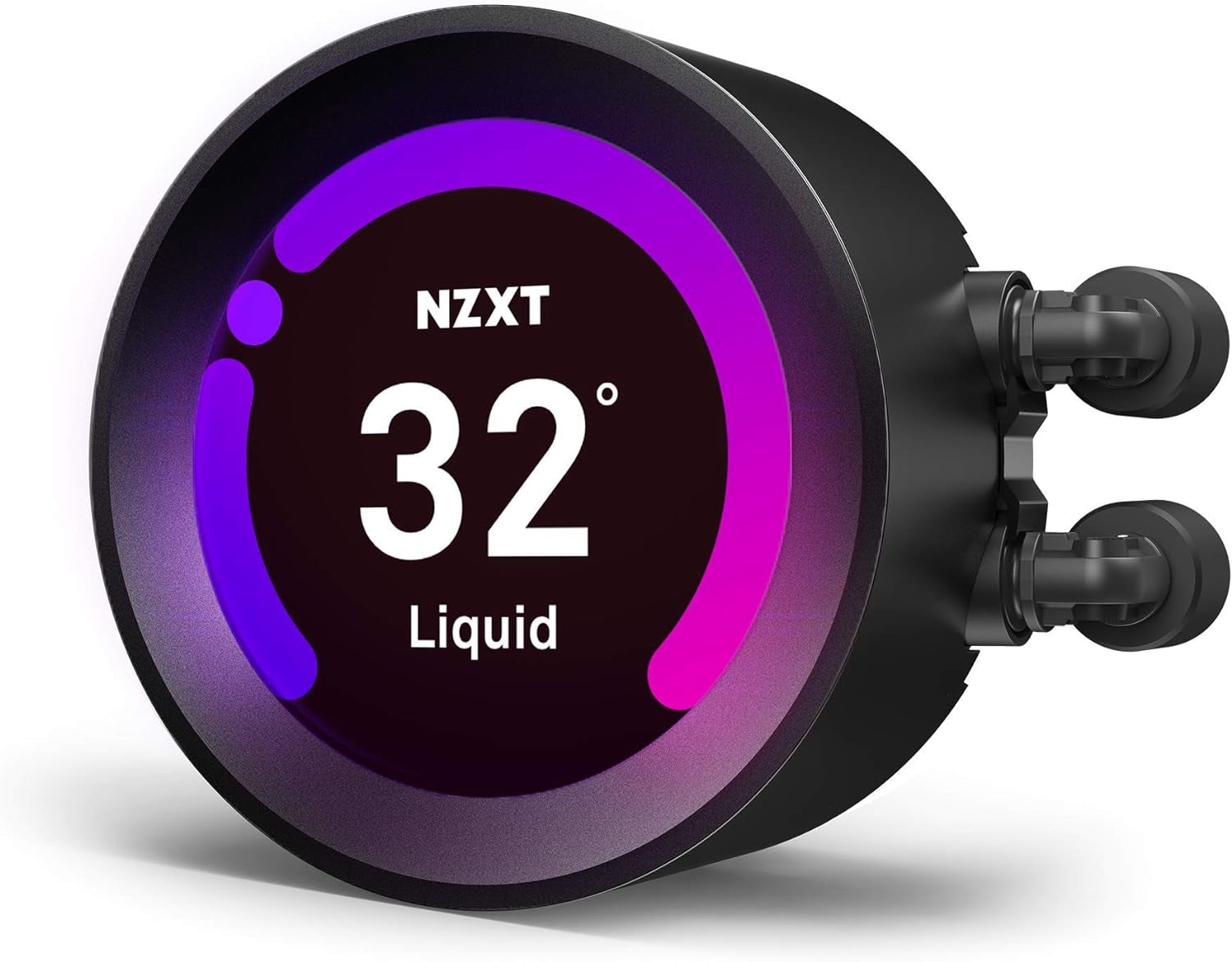 Kraken Z63 280Mm - RL-KRZ63-01 - AIO RGB CPU Liquid Cooler - Customizable LCD Display - Improved Pump - Powered by CAM V4 - RGB Connector - Aer P 140Mm Radiator Fans (2 Included),Black